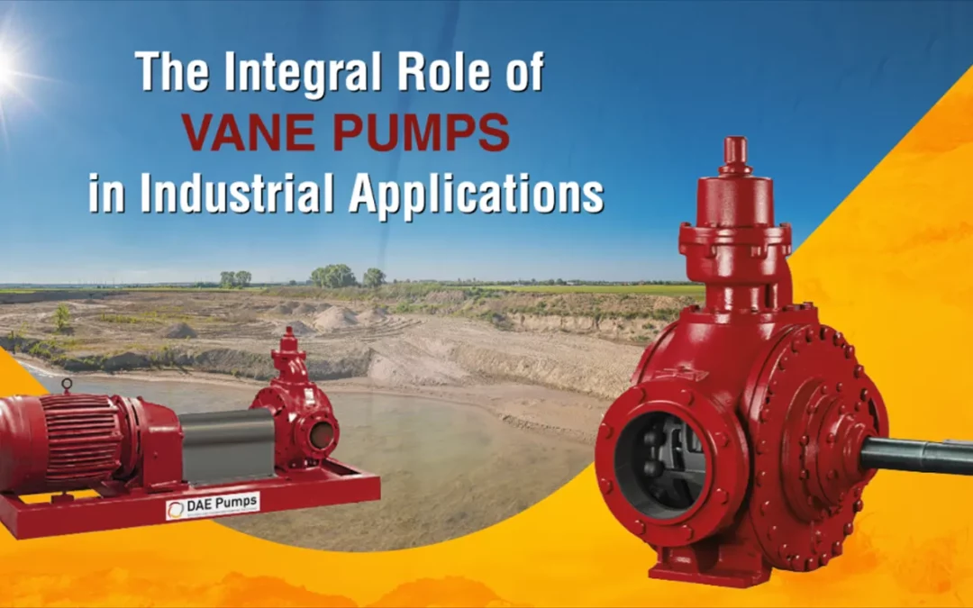 The Integral Role of Vane Pumps in Industrial Applications