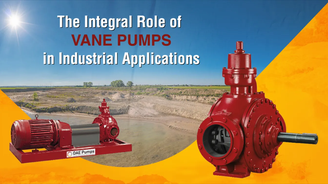 The Integral Role of Vane Pumps in Industrial Applications - Banner